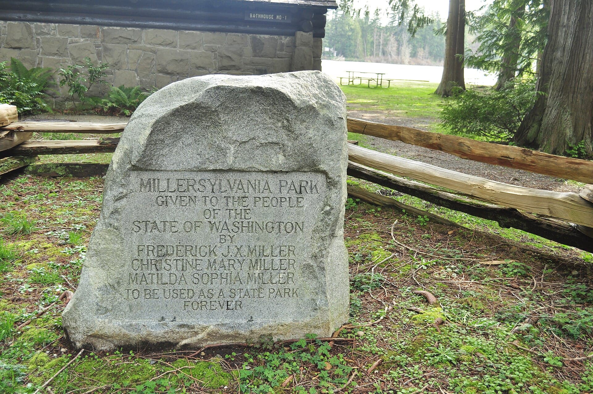 Millersylvania State Park in Thurston County, Washington